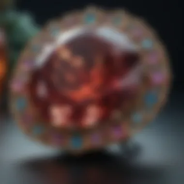 Historical Significance of Gemstones A historical depiction of gemstones in ancient cultures