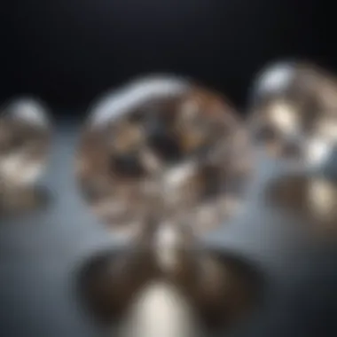 A conceptual representation of synthetic diamonds in modern technology applications.