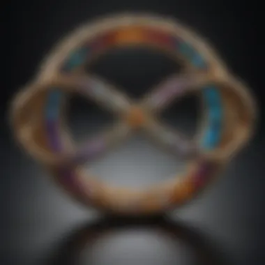 Cultural Interpretations of the Infinity Symbol An artistic representation of the infinity symbol in various cultural contexts, highlighting its universal appeal.