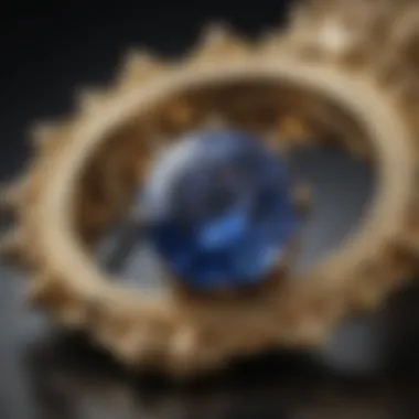 Artisanal Craftsmanship in Cathedral Settings A close-up of the craftsmanship in a cathedral solitaire setting