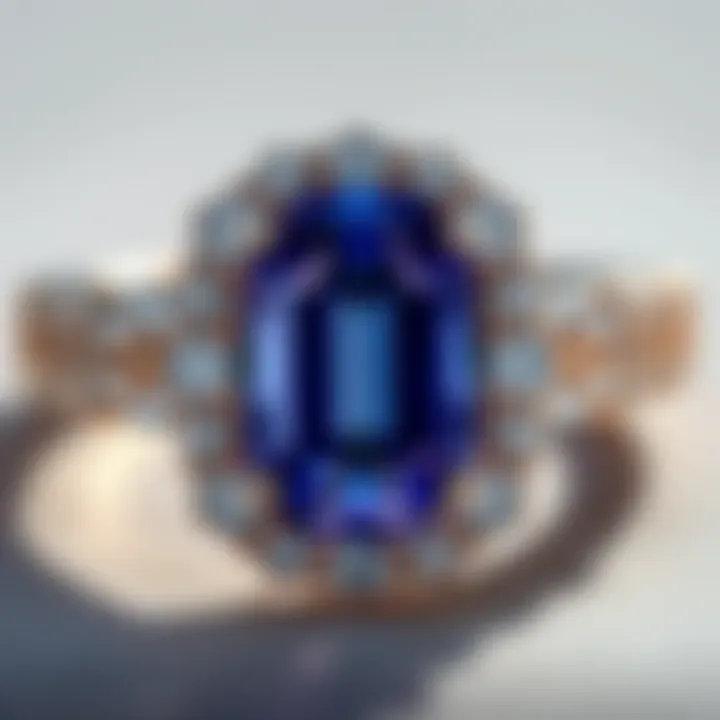 Various gemstones suitable for channel cut engagement rings