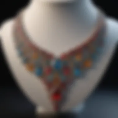 Showcase of various necklace styles and their applications