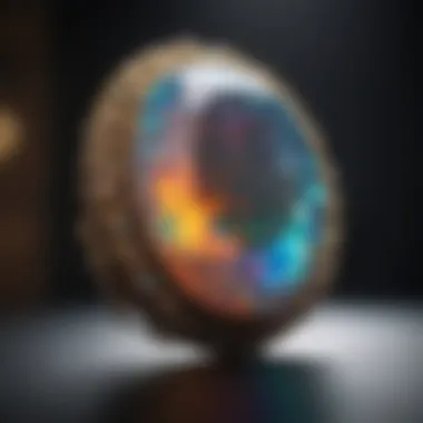 Criteria for Opal Valuation A detailed chart illustrating the criteria for opal valuation