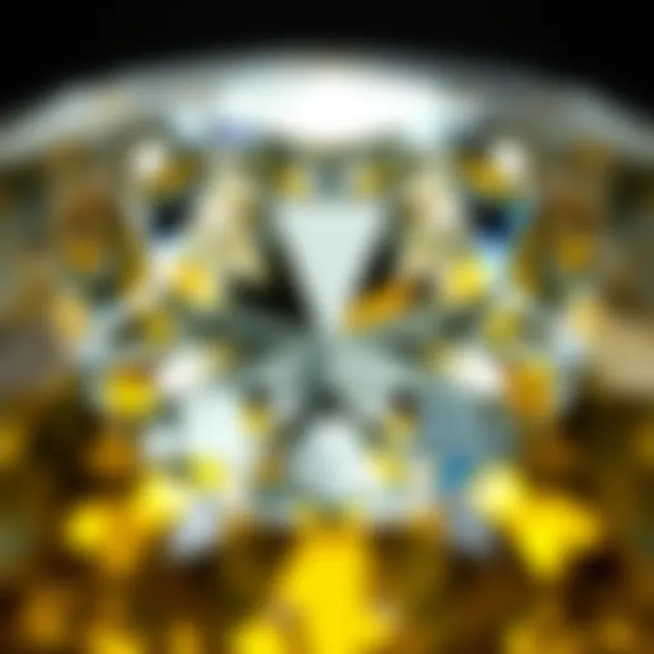 Exploring Diamond Color Grades Comparison of diamond color grades from colorless to light yellow.