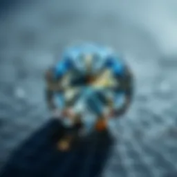 Gemstone cut showcasing precision and brilliance.