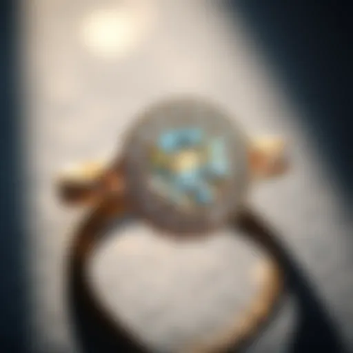 The Unique Charm of Promise Rings A beautifully designed promise ring showcasing its unique features and intricate details