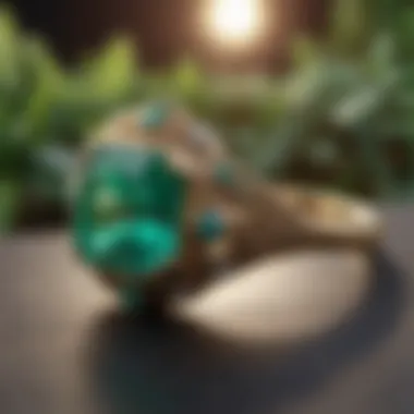 Market trends in vintage emerald engagement rings